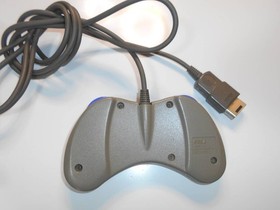 Sega Saturn console HST-3210, 1 controller, power cable, cable Working Tested JP