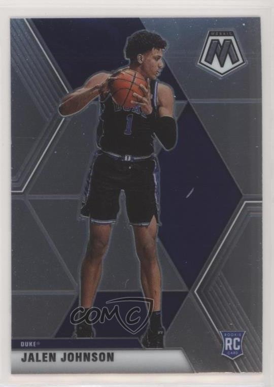 2021-22 Panini Chronicles Draft Picks Mosaic Jalen Johnson #263 Rookie RC