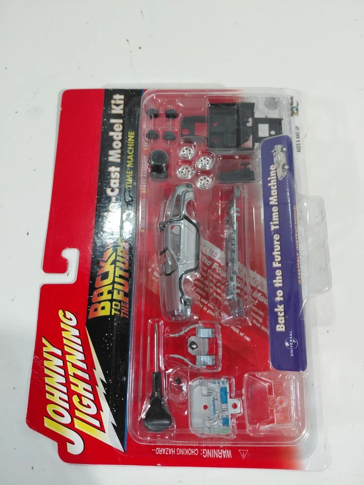 Johnny Lightning 1:64 DieCast Model Kits Back to the Future DeLorean DMC 12 - Image 2 of 4