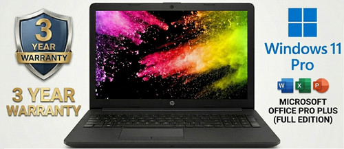 HP Laptop Intel Full HD - 128GB M.2 SSD - Windows 11 Pro-MS Office Pro Plus