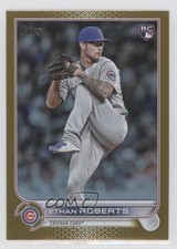 2022 Topps Update Gold Foil Ethan Roberts #US256 kq9