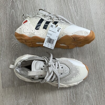 Adidas Trae Young 3 Wonder Size 5 Beige Black Youth Basketball