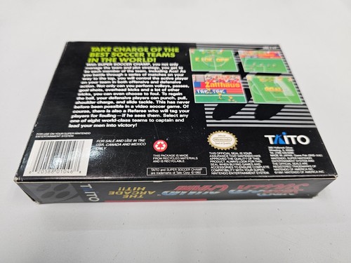 Super Soccer Champ Super Nintendo Completo (CIB) SNES - Imagen 4 de 5