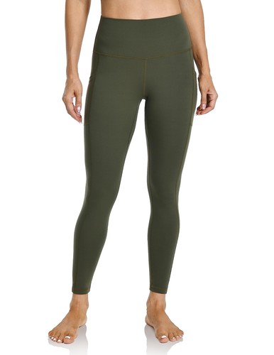 Leggings De Sport Femme Avec Poches - Opaque, Taille Haute - Matière Stretch - ALONG FIT