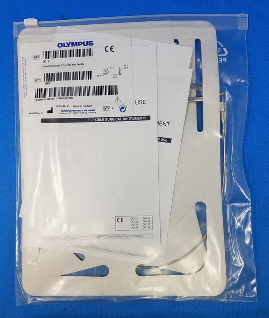 Olympus 00121 Flexible Biopsy Alligator Grasping Forceps 7fr for sale