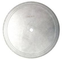 10''inch Notched Lapidary Saw Blade Arbor 5/8''Diamond Saw Gemstone Rock Cutting