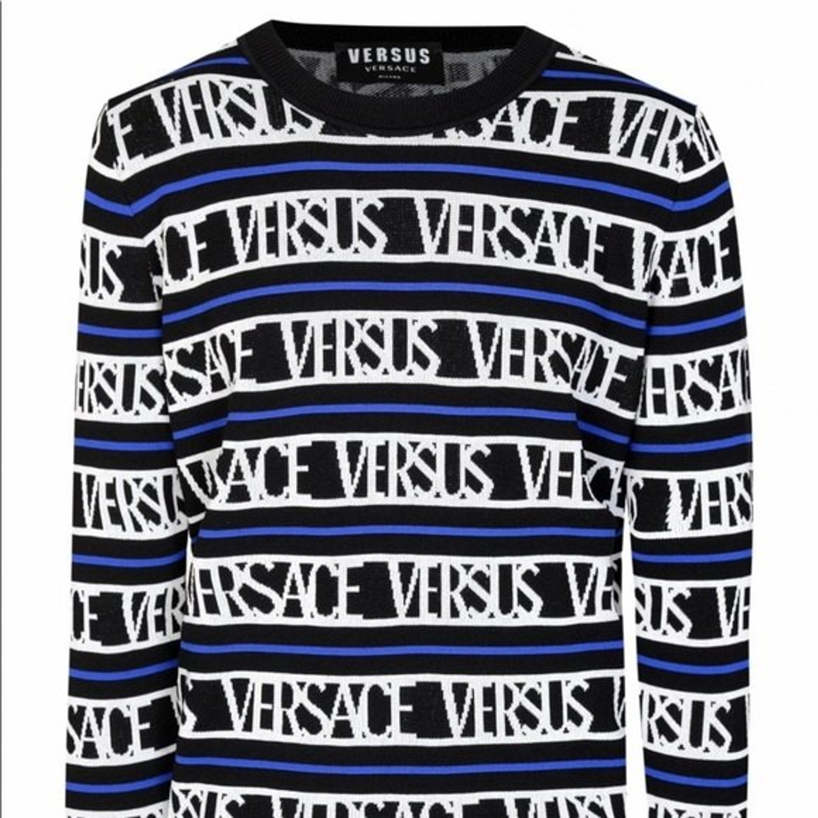 NWOT Versace Versus collection all over logo sweater size -48