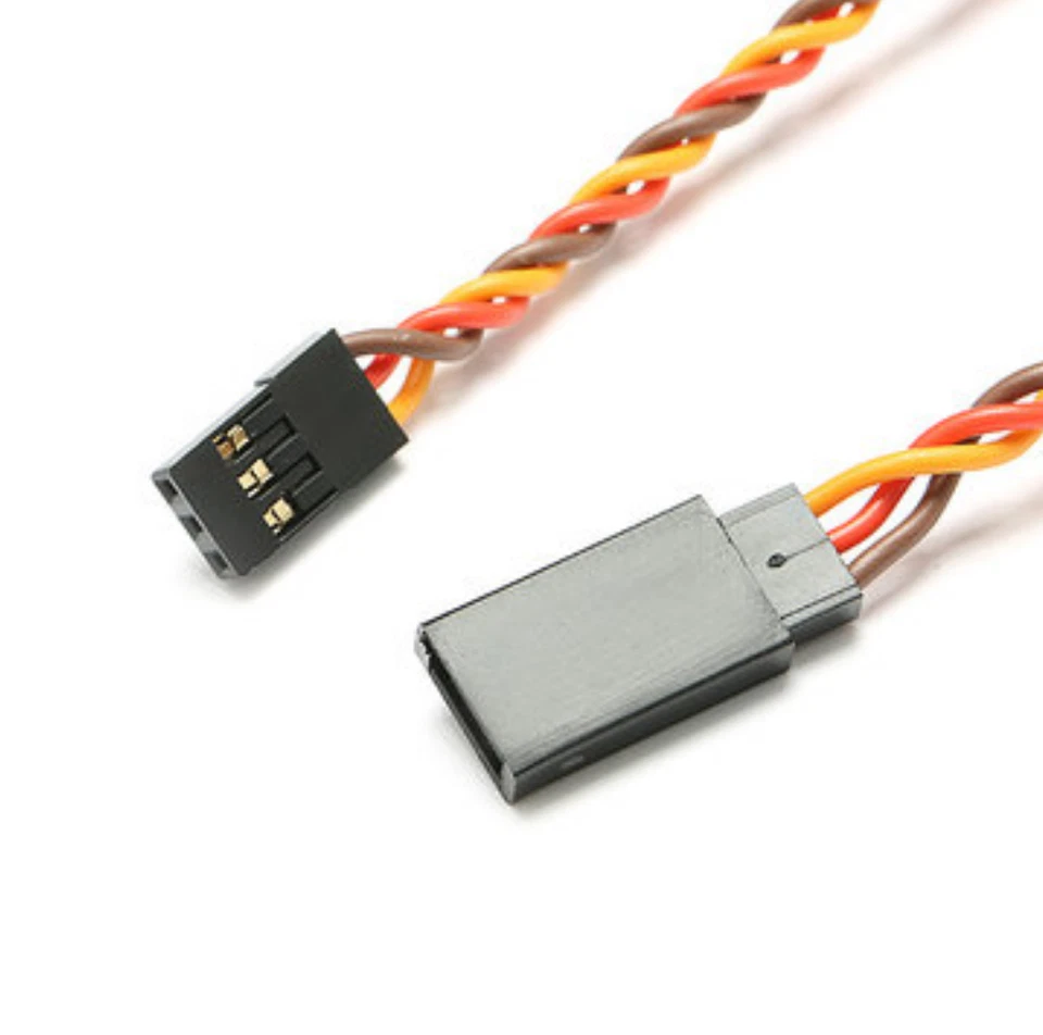3x Servokabel Servo Kabel Verlängerung Verdrillt 100cm JR Graupner Twisted 22AWG - Bild 3 von 4