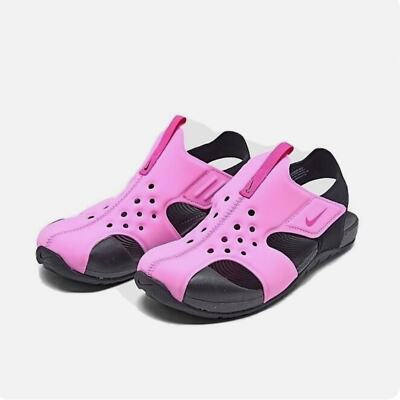 Nike Sunray Protect 2 New With Box Shoe Sandals Size 10C Pink | eBay
