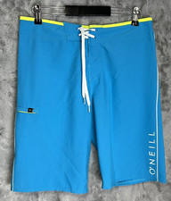 O'Neill Swim Trunks Board Shorts Blue Mens Size 30 Pockets READ