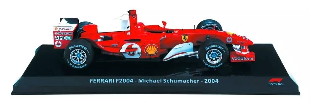 1/24 DeAGOSTINI Big Scale F1 #25 Ferrari F2004 Michael Schumacher