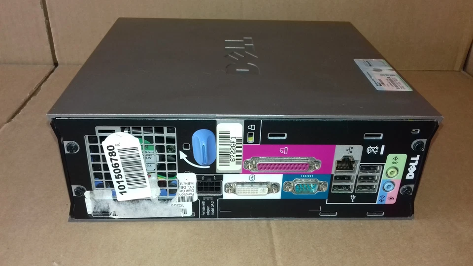 Ordenador PC DELL Optiplex 755 USFF Intel Core 2 Duo E6550 @2.33 GHz 2GB RAM - Imagen 2 de 3