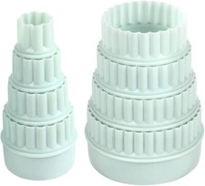 8Pieces Display Stands for Pyre Bowls Stands Bowl Display Stands for Cabinet NEW