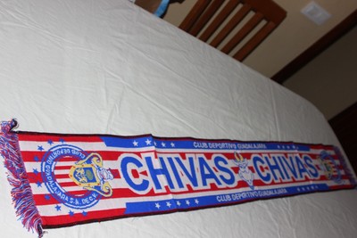 Schal, Fußball von Der Ausrüstung aus Mexico Club Sport Guadalajara Der Chivas