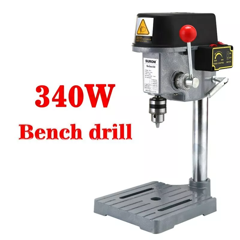 340W Mini Multi Function Small Electric Drill Micro Bench Drill Drilling Machine