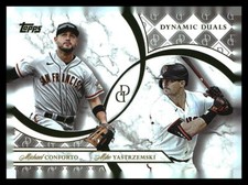 2024 TOPPS DYNAMIC DUALS Baseball MICHAEL CONFORTO/MIKE YASTRZEMSKI #35
