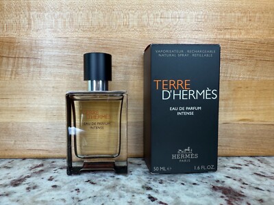 New 2025 Terre D'Hermes Eau de Parfum Intense - 50ML - SEE DESCRIPTION