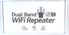 WiFi Extender Signal Booster,WiFi Extender,WiFi Booster with 1200Mbps Dual Band