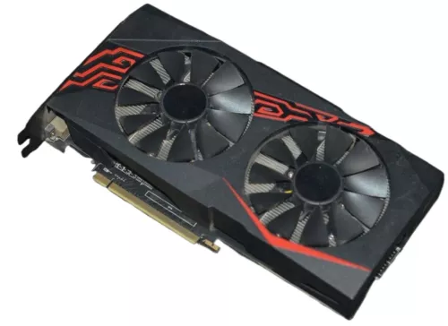 ASUS AMD Radeon RX580 8GB 2048SP GDDR5 Graphics Video Card DVI single port - Picture 1 of 4