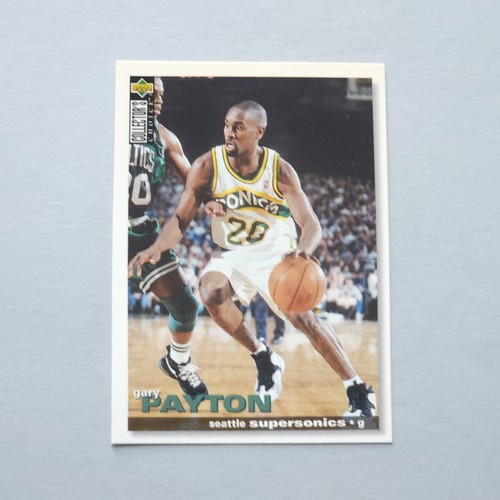 1995 96 Upper Deck Collector s Choice Gary Payton 225 Seattle 