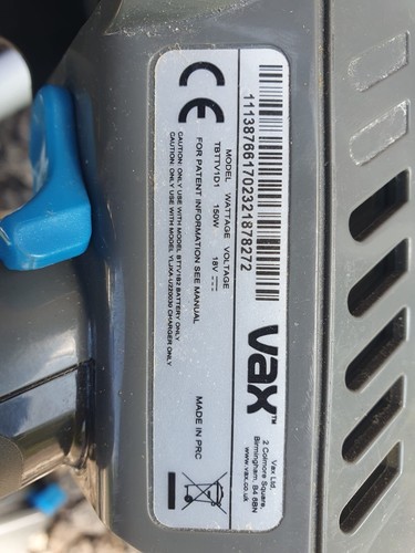Replacement Parts for Vax TBTTV1D1 SlimVac 18V Lightweight Cordless Handheld Sti - Picture 10 of 67