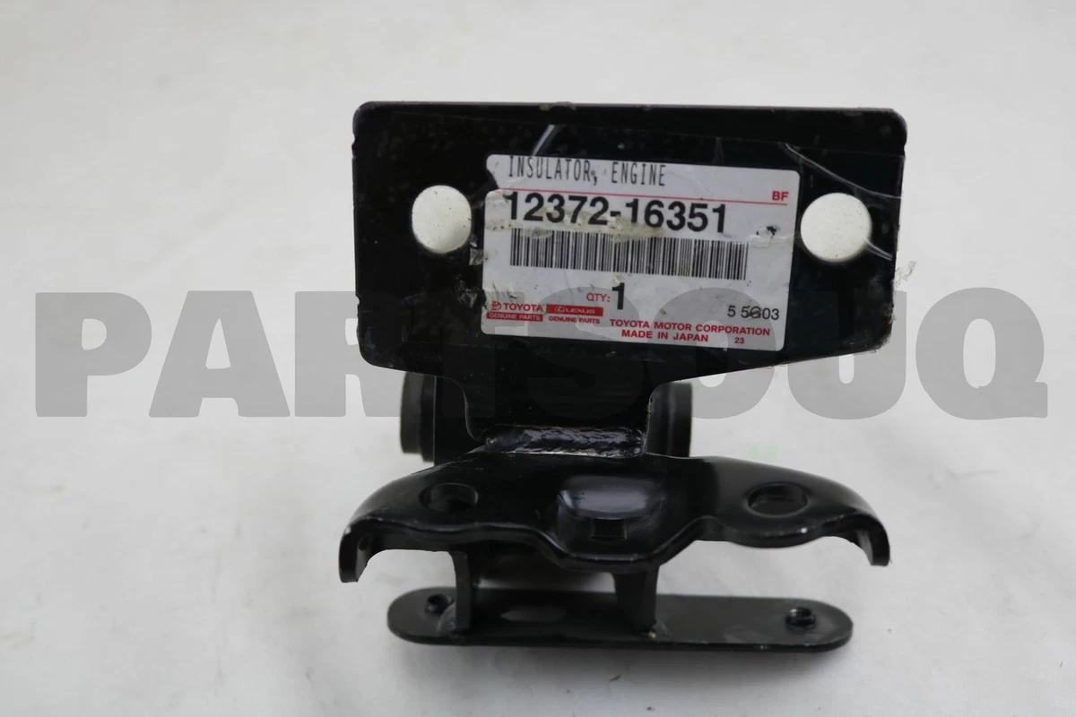 1237216351 Genuine Toyota INSULATOR, ENGINE MOUNTING, LH(FOR  