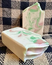 Cucumber Melon Goat Milk Soap Price For ONE BAR OF SOAP. App. 5 Oz