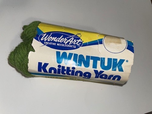 Vintage WonderArt Yarn WINTUCK KNITTING - 100% DuPont Orlon Acrylic - Picture 8 of 9