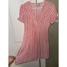 Urban Outfitters Checkered Mini Dress Sz XS
