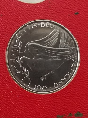 100 LIRE 1976 VATICAN ISSUE DU COFFRET