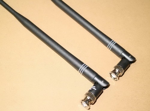 OEM 2 pezzi 1/2 onda antenna BNC per ricevitore wireless Shure UA UHF 774-865 MHz - Foto 4 di 7