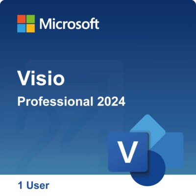 Microsoft Visio Professional 2024 Neu UVP : 889.-   ESD |DE|EN Lizenz+Software