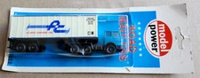 MODEL POWER ROAD HAULERS HO GAUGE 1:87 SCALE 9322 Tractor & Trailer 30'