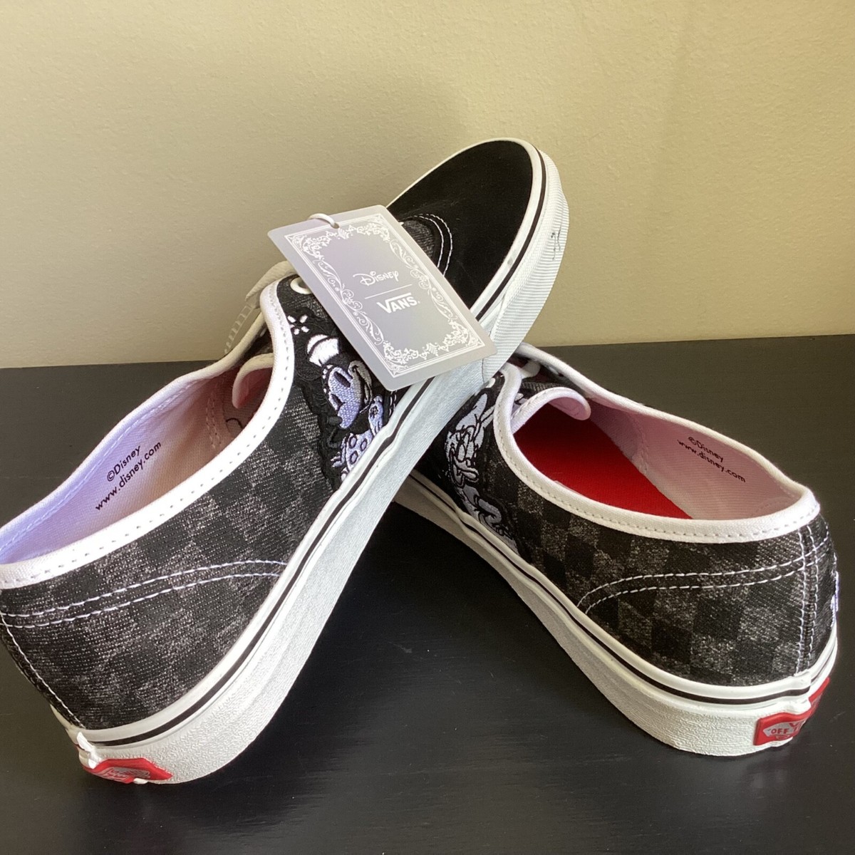 NIB. Disney Vans Sneakers. Adult Size 10. new with tag in box NEW 50th Anniversary Vans Slip-on Shoes Are Now in Disney  main image 4