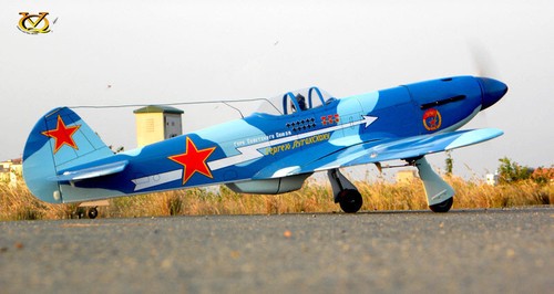 VQ Models .46 Size Yak-9 (Winter Camo) 59.8in Wingspan ARF (Kit Only) - Picture 5 of 11