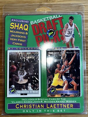 1992 Classic Draft Picks Factory Sealed 61 Card Set - Shaquille O'Neal RC Rookie