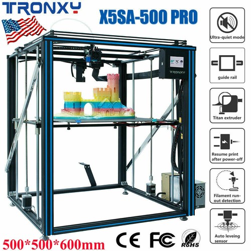 Drukarka 3D Tronxy X5SA Pro 2E / X5SA 400 Pro 2E / X5SA 500 Pro 2E Core XY DIY UE - Zdjęcie 3 z 81