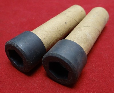 Lot of 2 Hex Socket Cap Screws 5/8'' x 2-1/2''
