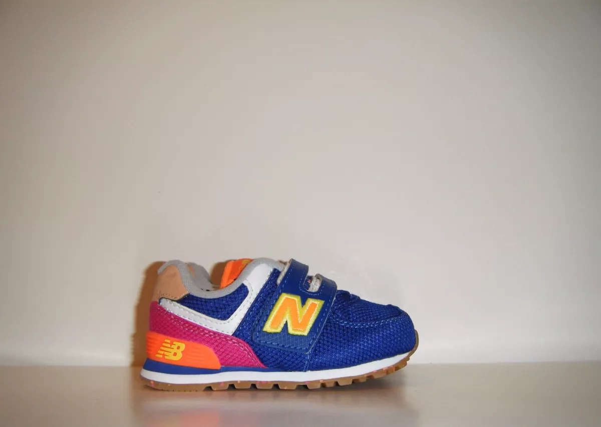 New balance 574 sales kids Orange