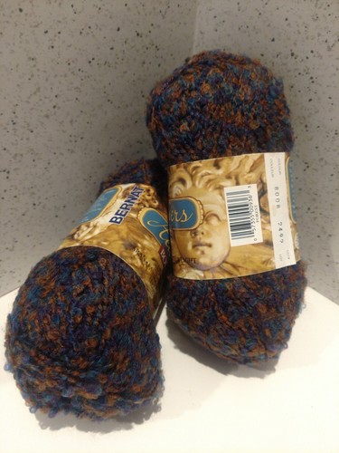 Bernat Burella Heathers Boucle Yarn -50g Skeins- SOLD INDIVIDUALLY "forest" - Picture 4 of 6