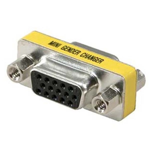 3x DB15 HD VGA/SVGA Female to Female 15pin D-SUB Gender Changer Coupler DB15HD - Picture 2 of 2