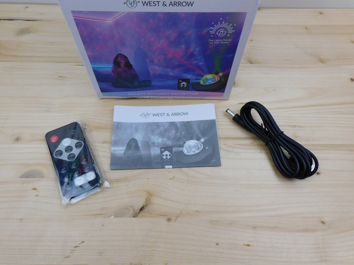 Starlight☆♡ West & Arrow LED Night Sky Galaxy Projector Laser Star
