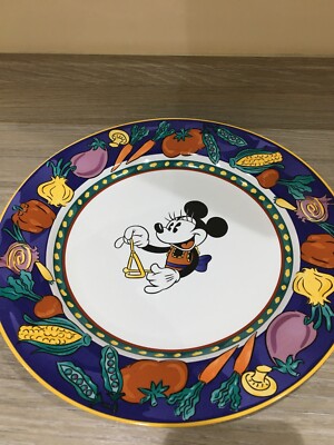 Disney - Mickey Mouse - Gemüse-Design - Abendessen / Mittagessen Teller - Größe 10,75''