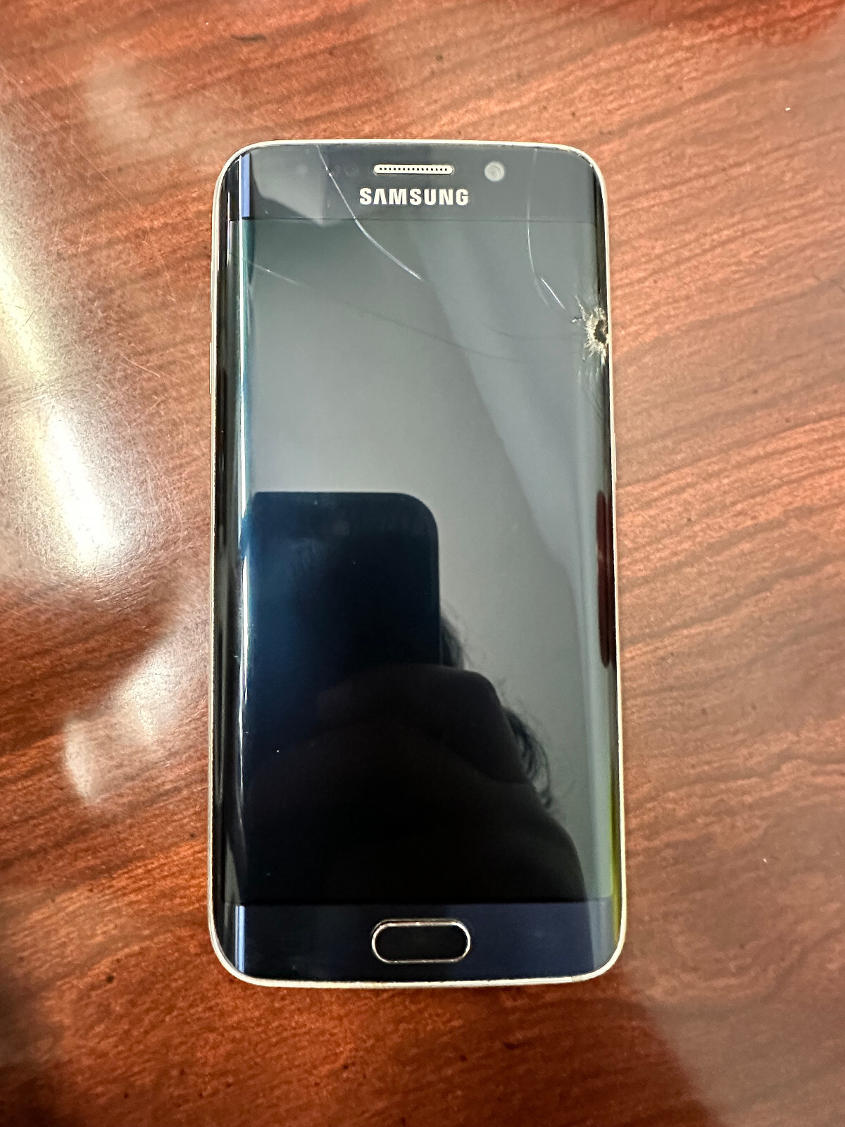 Samsung Galaxy S6 Edge SMG925V 32GB Blue Fair 060 eBay