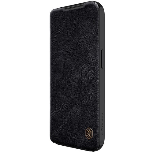 For iPhone 15 Pro Max Nillkin Card Pocket Protection Camera Leather Folio Case - Picture 27 of 34