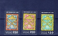 Timbres neufs** Cité Du Vatican no  659/61  Année 1978