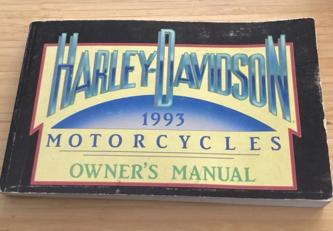 Harley-Davidson Motorcycle Manuals and Literature 1993 1993 Year