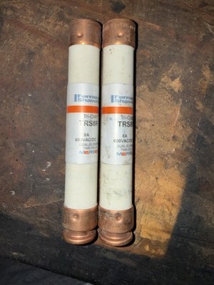Ferraz Shawmut Tri-Onic TRS8R Fuses- Set Of Two