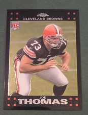2007 Topps Chrome - Joe Thomas #TC264 (RC) Cleveland Browns 🏈