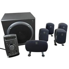 Logitech Z680 THX 5.1 Surround Sound Speaker System Subwoofer Control Pod